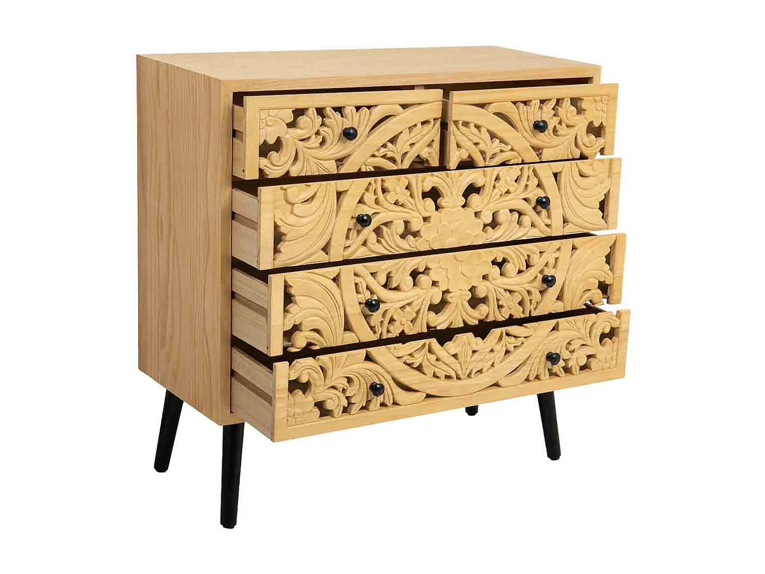 Weißer Holzunterschrank 120x40x53