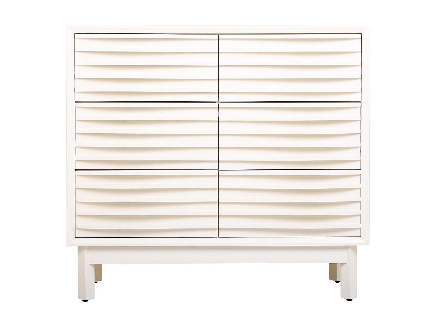 Holzkommode mit 6 Schubladen 90x40x92