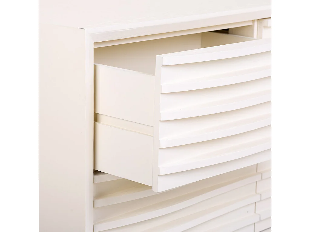 Holzkommode mit 6 Schubladen 90x40x92