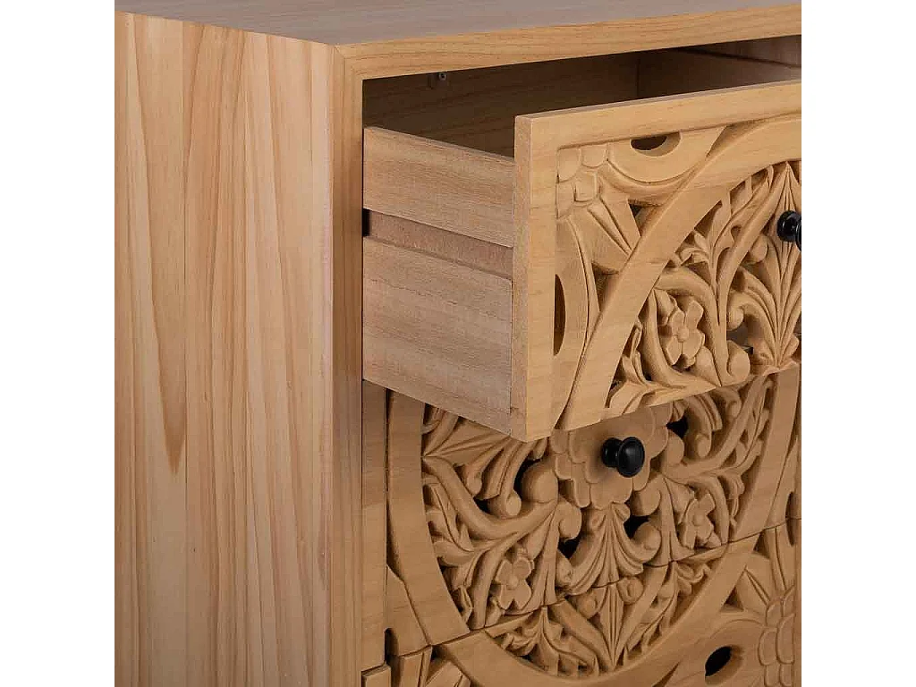 Braune Holzkommode 45x35x10