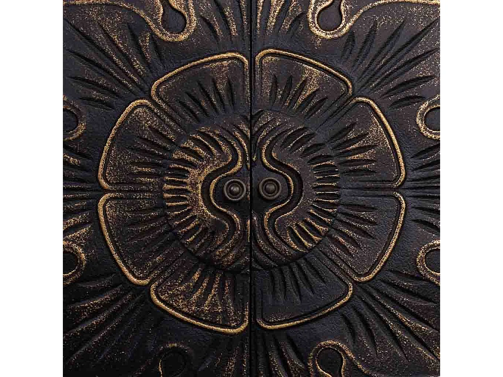 Armoire en bois avec 4 tiroirs et 2 portes 100x45x160