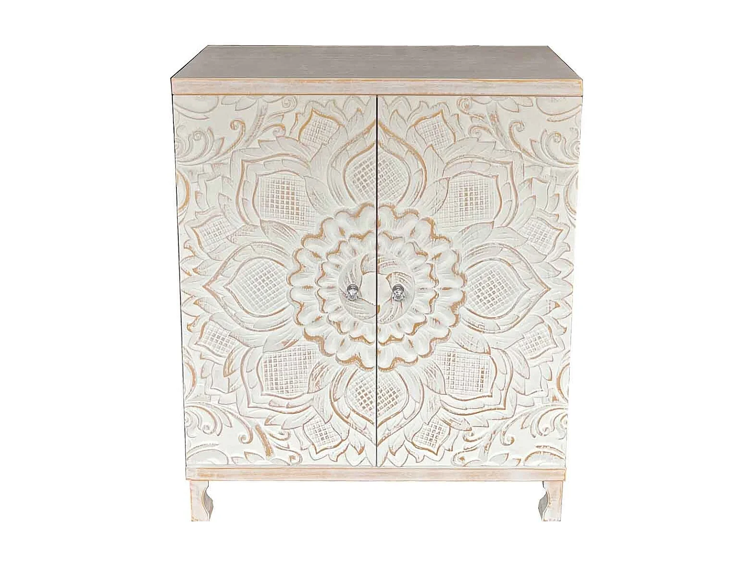 Armadio in legno con 4 cassetti e 2 porta 63x26x100