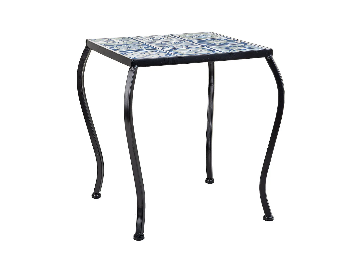 Set 3 soportes de mosaico y metal negros