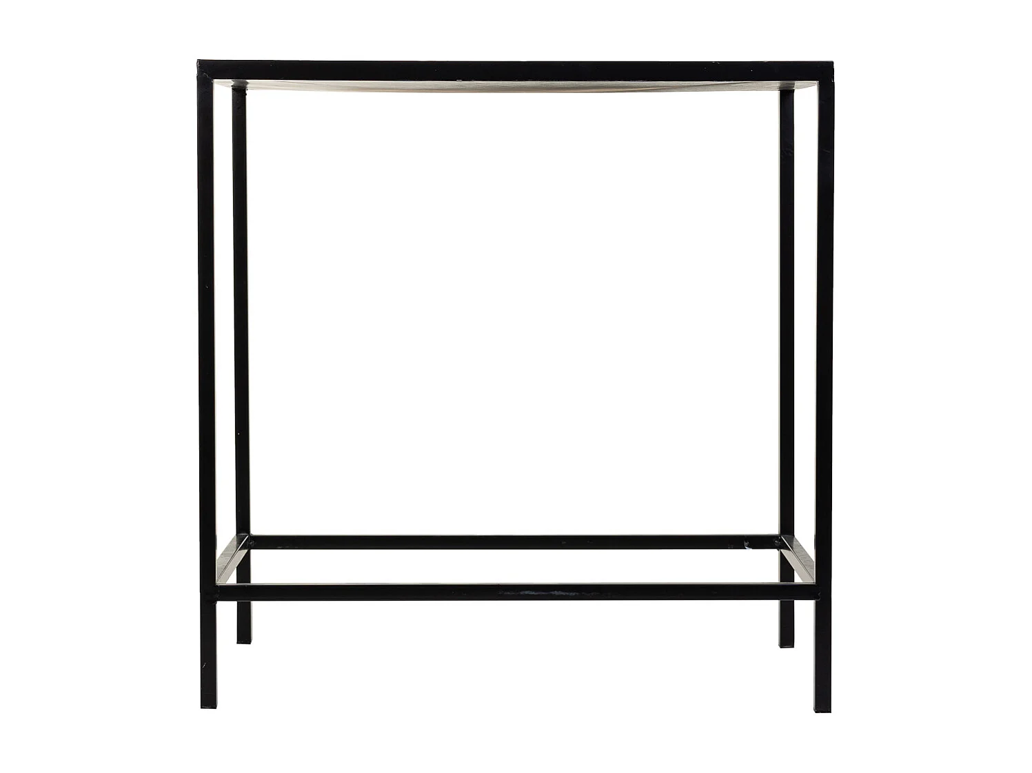 Set di 2 supporti in mosaico nero e metallo