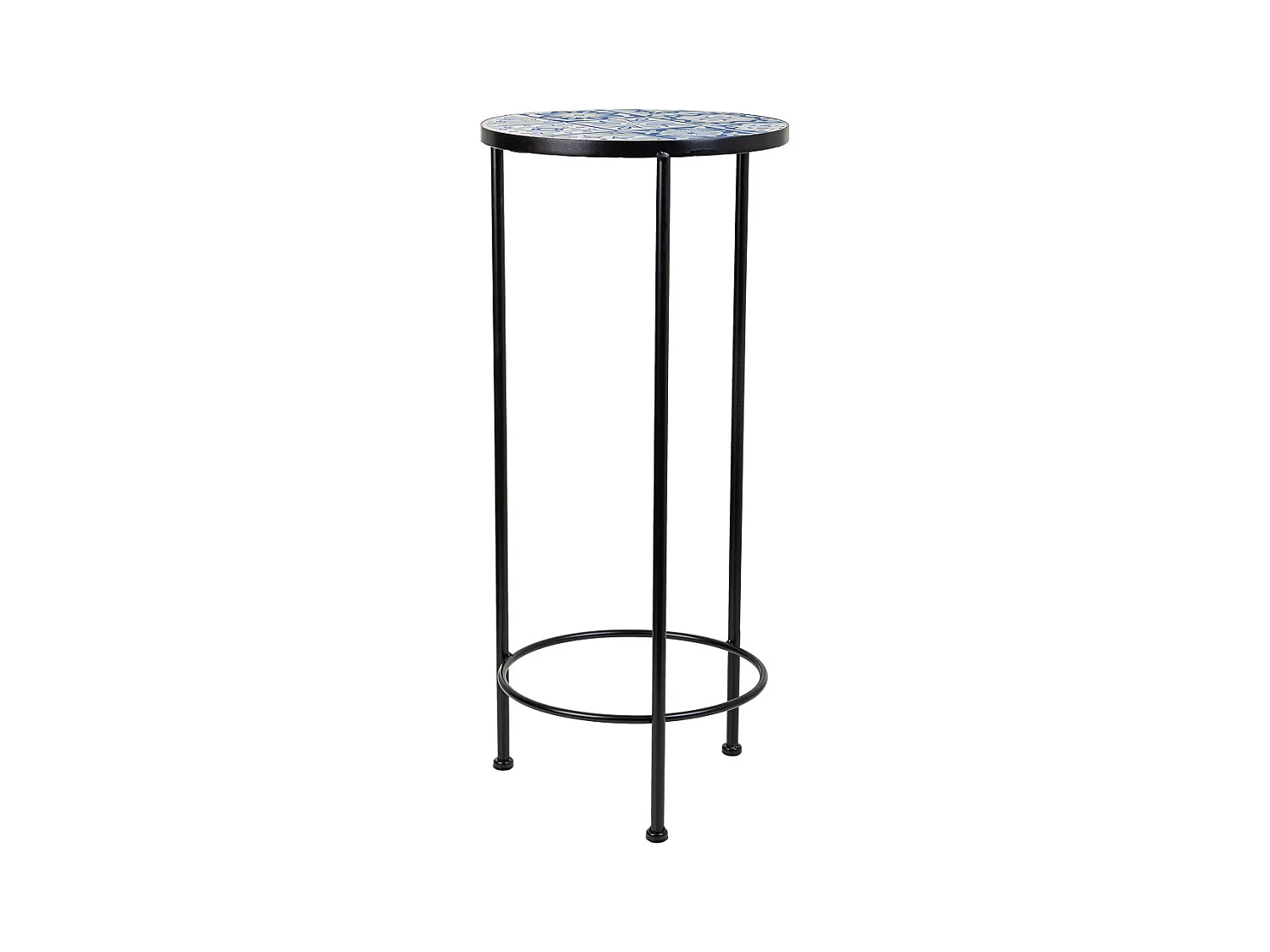 Set 3 soportes de mosaico y metal negros