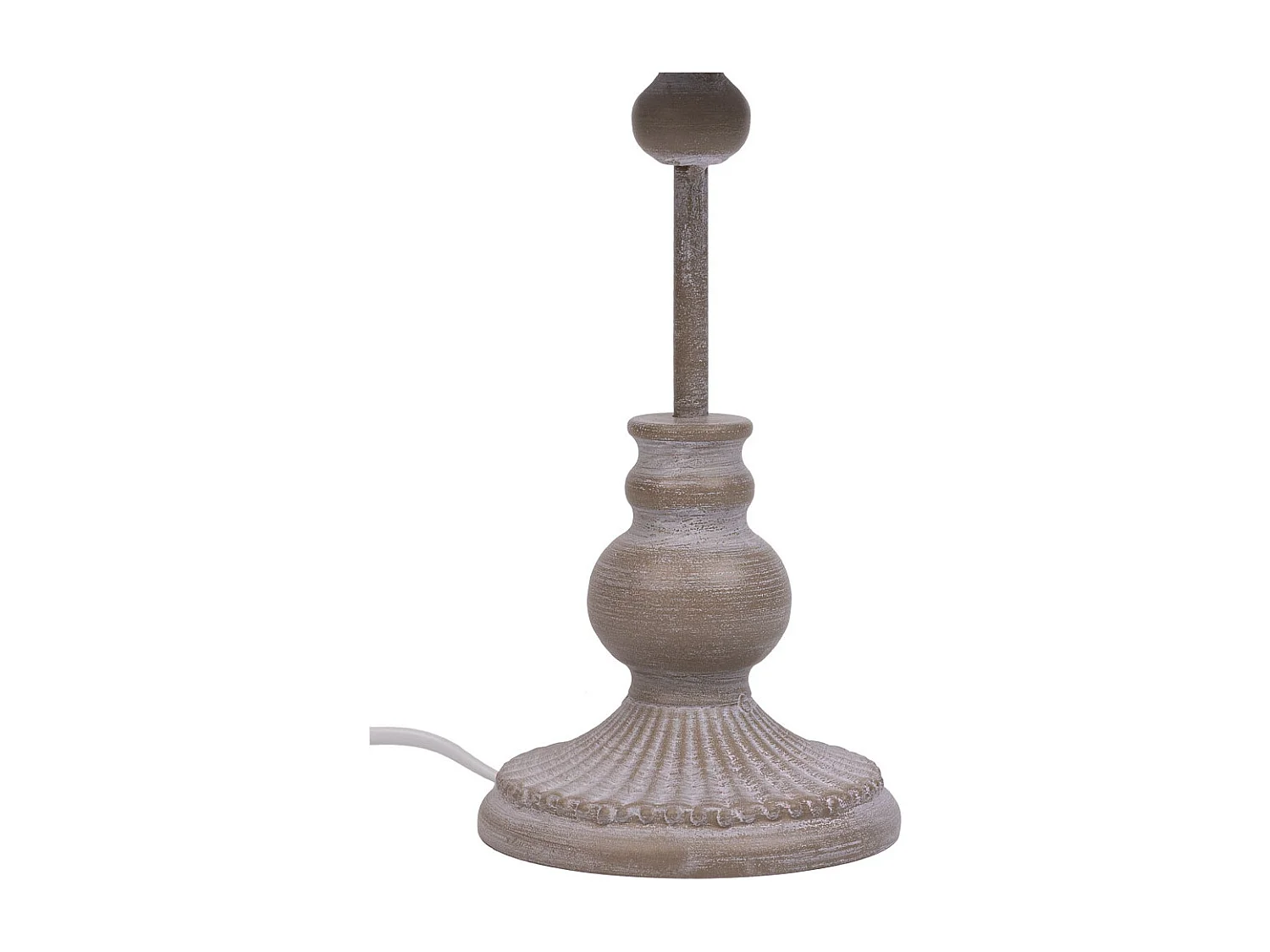 Graue Metalltischlampe 20x20x34h cm