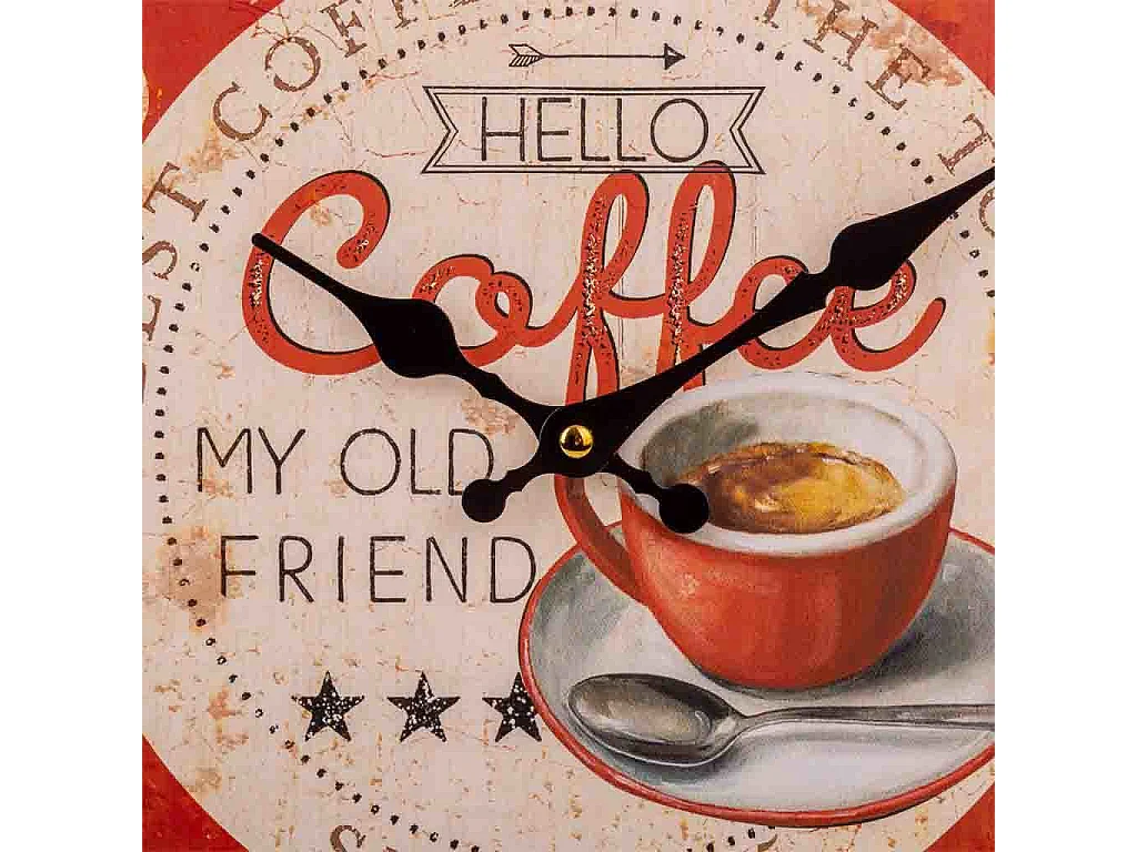 Orologio da parete in legno marrone d34x2h