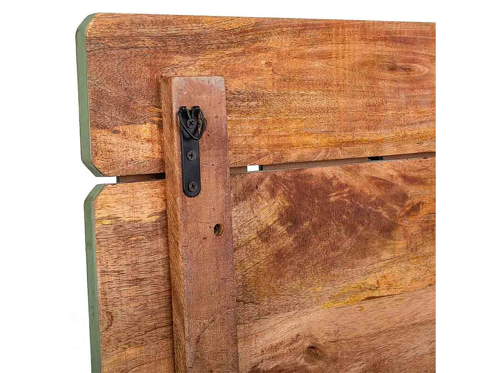 Grüner Kalendertisch 70x70x7h cm