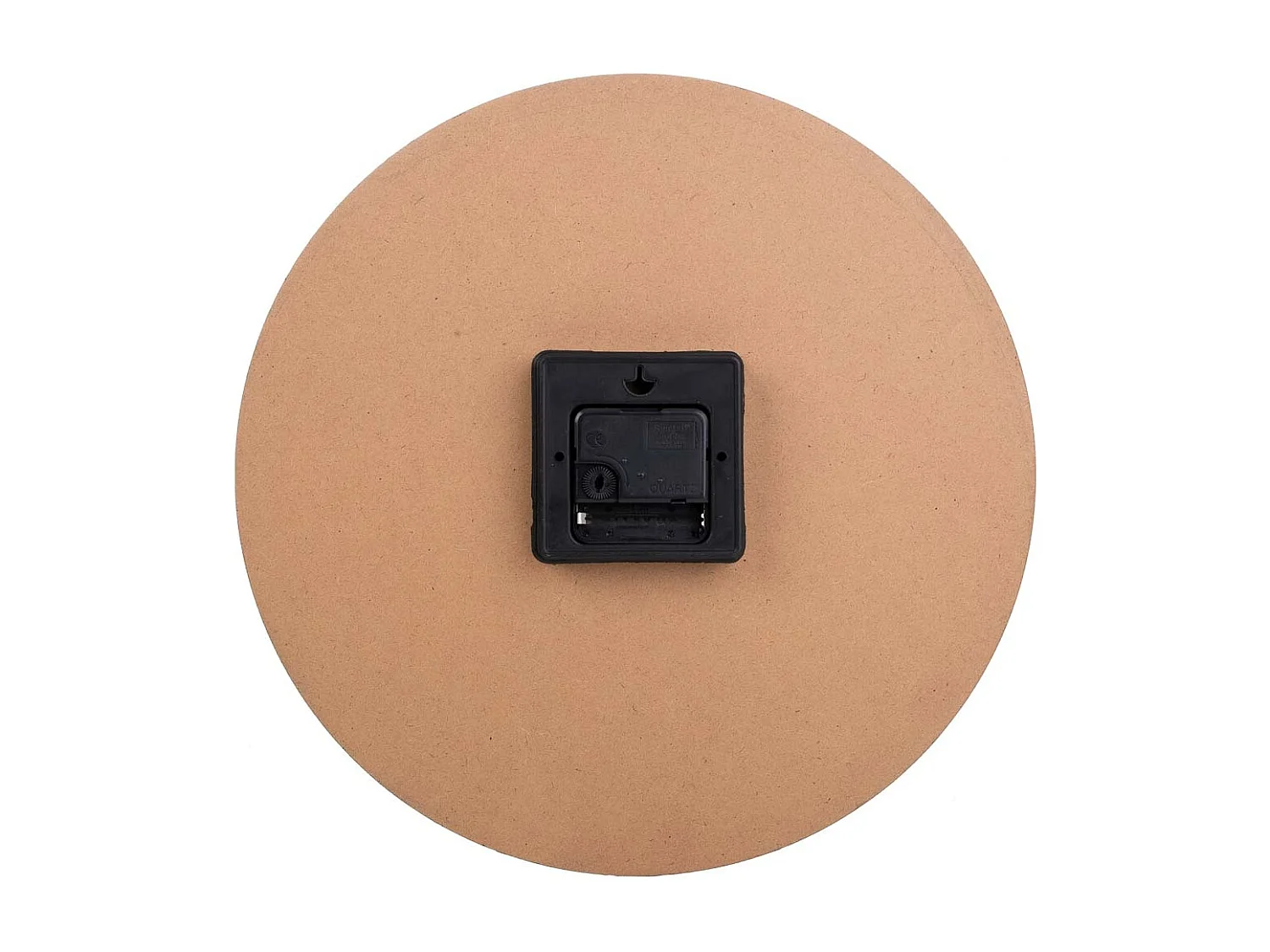 Relógio de parede de madeira preta d34x2