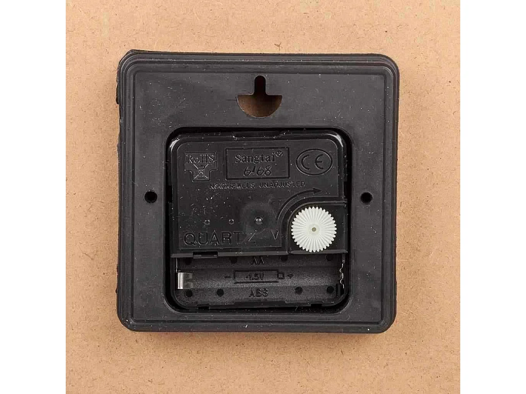 Orologio da parete in legno marrone d34x2h