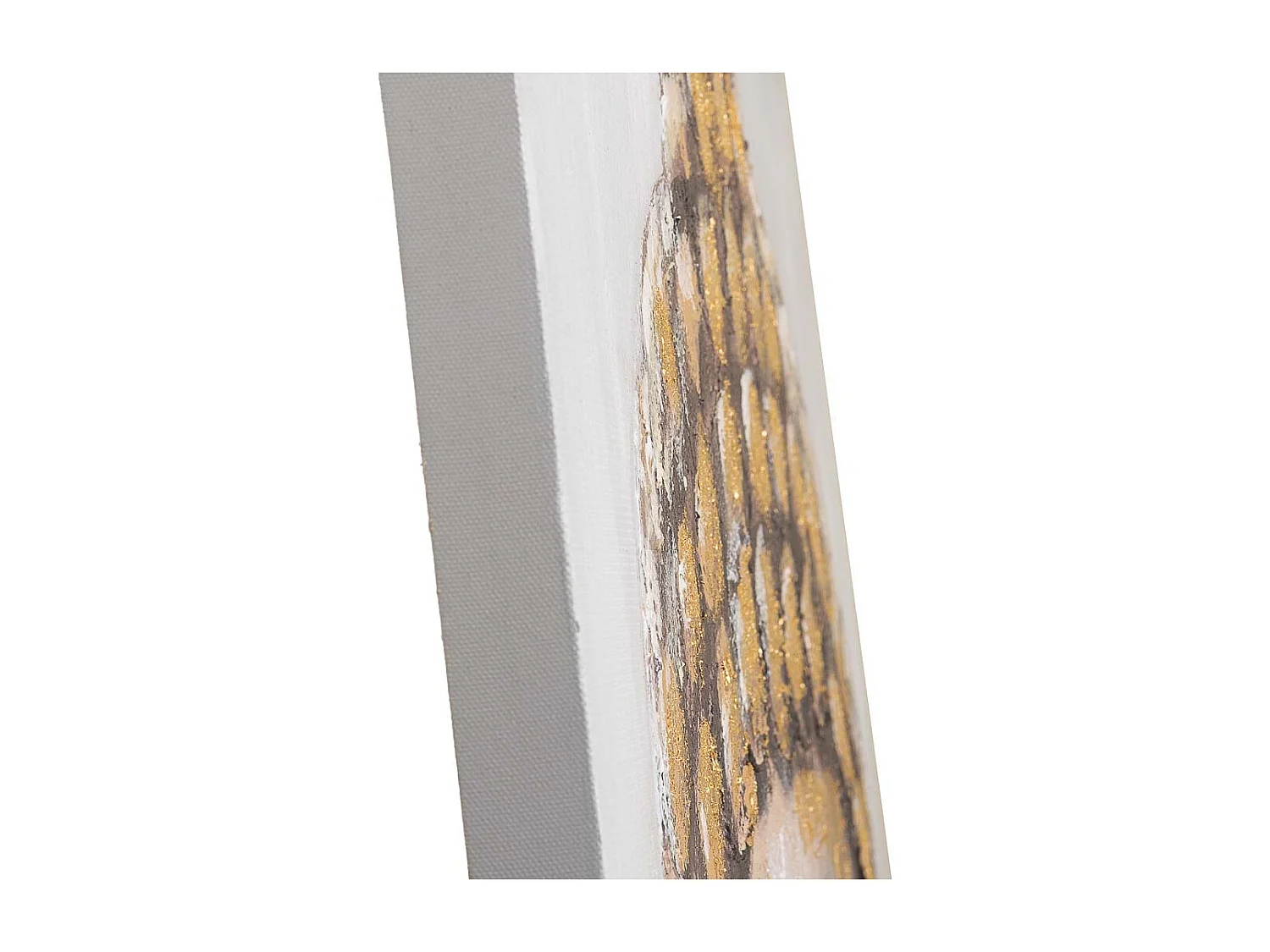 Cuadro pintado a mano con relieve oro 80x120x3