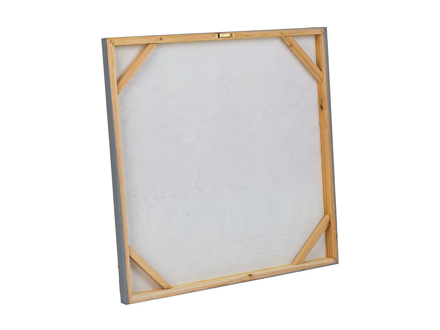 Pintura pintada à mão com relevo marrom 60x60x3