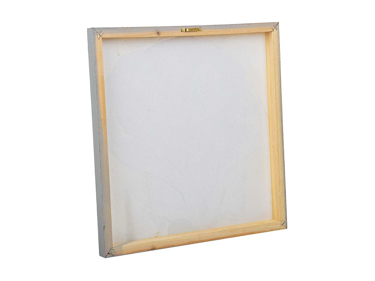 Cuadro pintado a mano con relieve gris 40x40x2.5