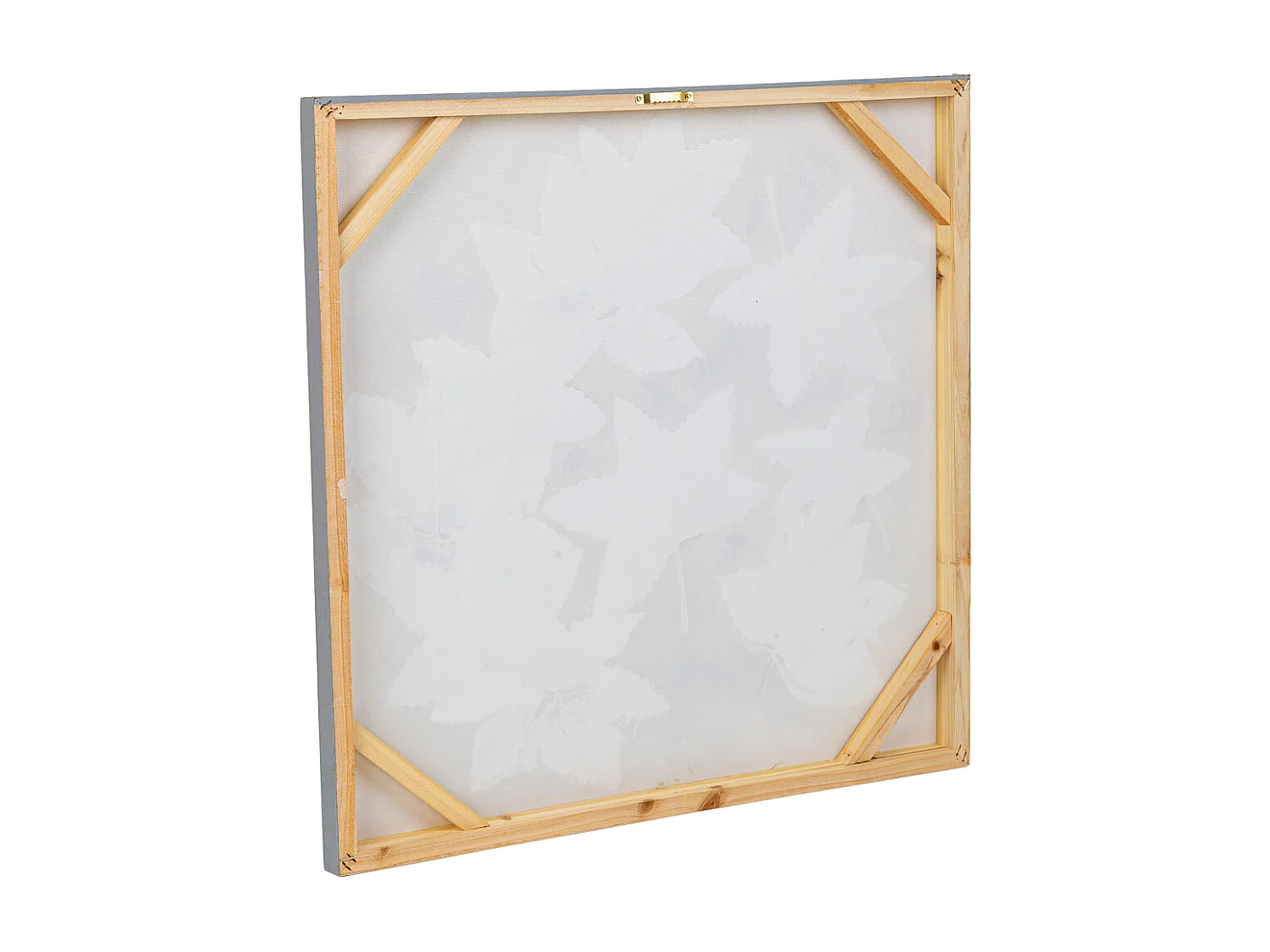 Tableau peint à la main avec relief or 60x60x3h