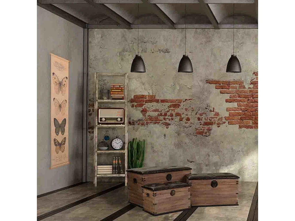 Lienzo pergamino de lino impreso 38x157x2,5