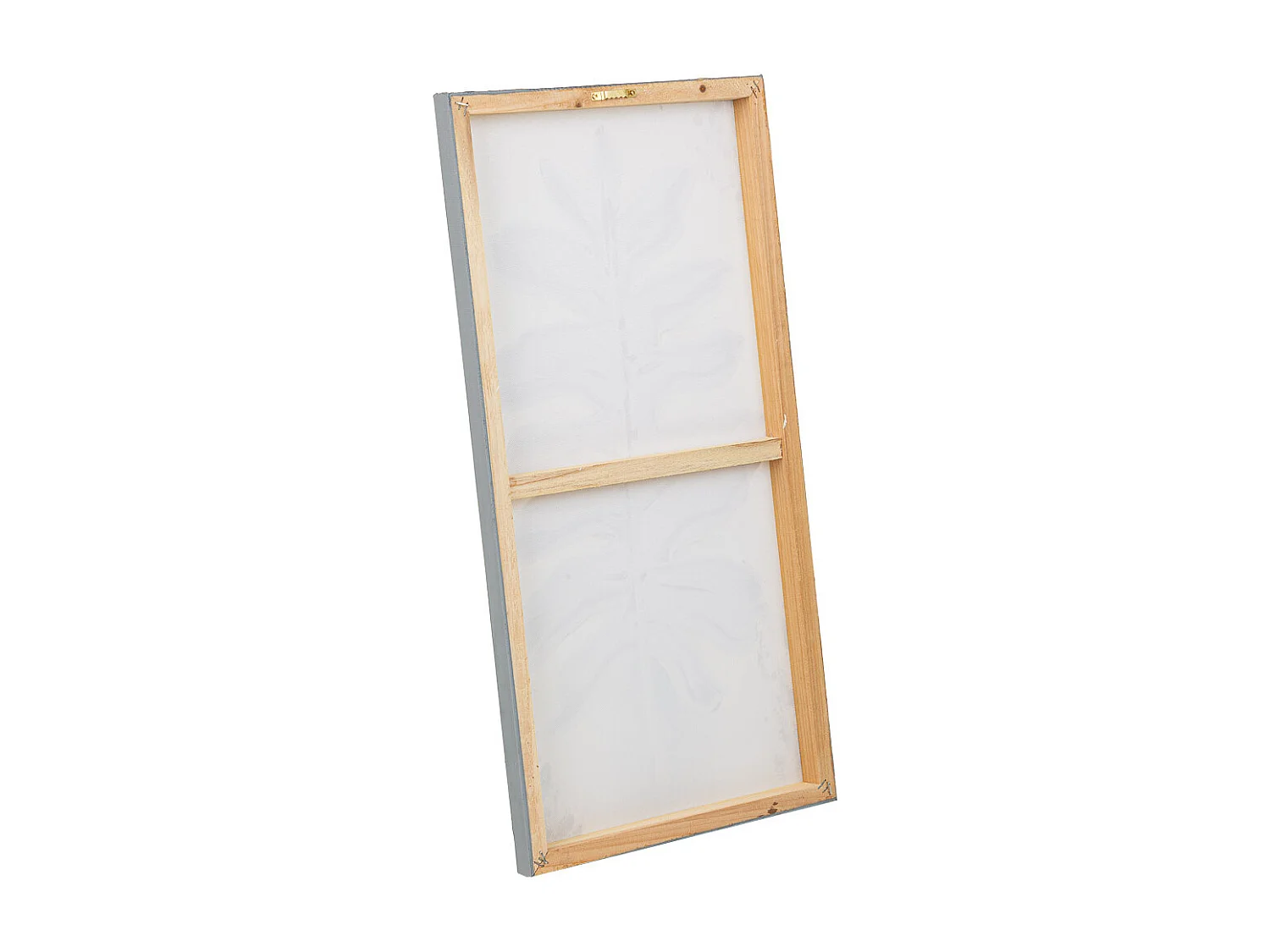 Quadro dipinto a mano con rilievo oro 30x60x2,5h