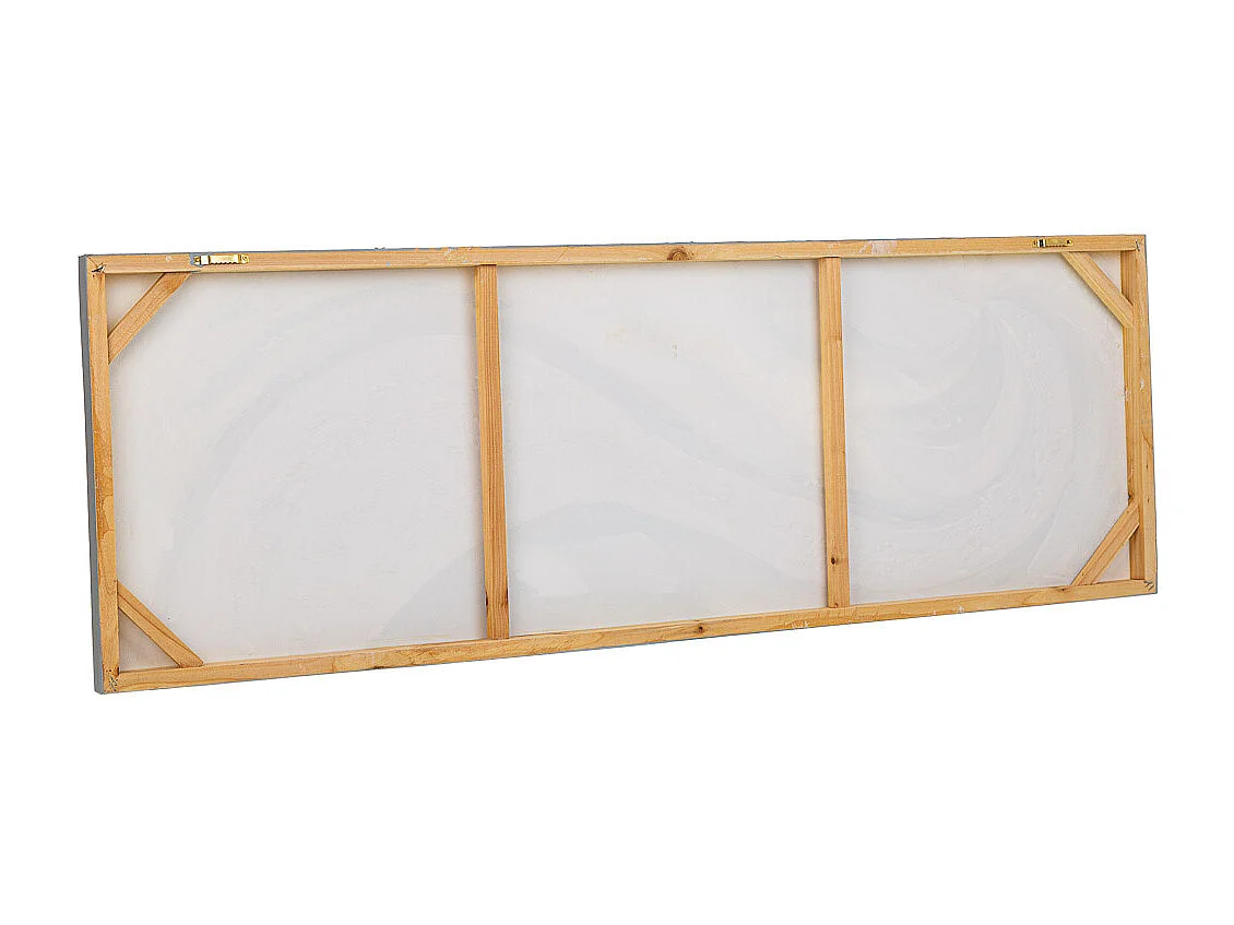 Pintura pintada à mão com relevo multicolorido 40x120x3a cm