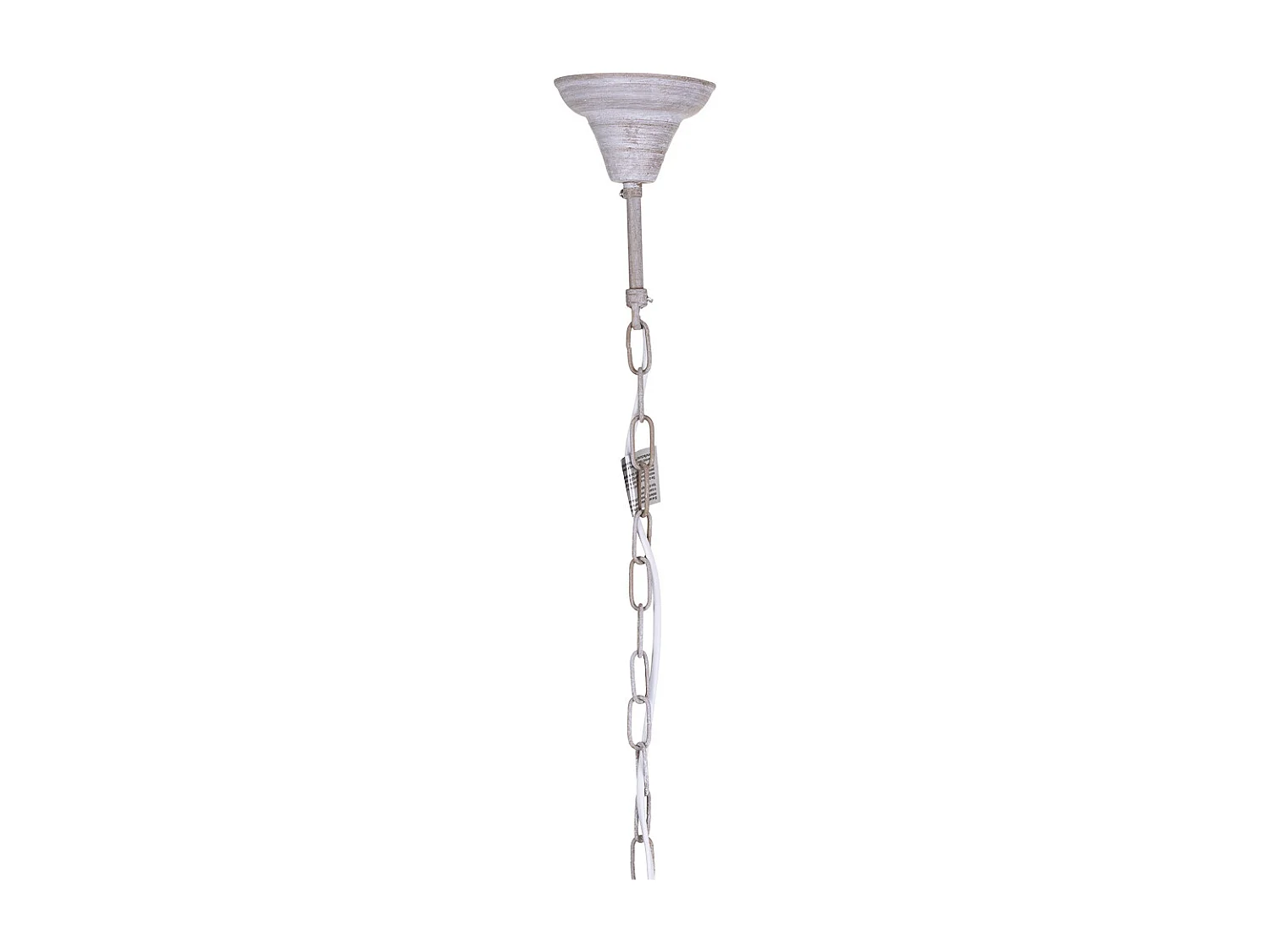 Graue Deckenleuchte 55x55x125h cm