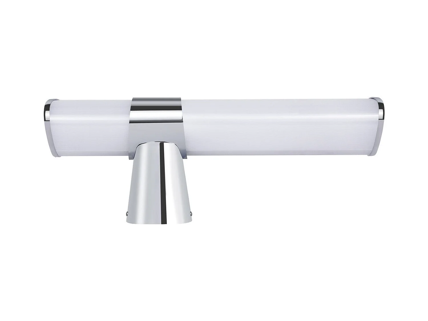 NETTLIFE LED-Badezimmer-Wandleuchtemodern, Chrom, 6 W, 30 cm, wasserdicht, IP44, neutralweiß 4000 K