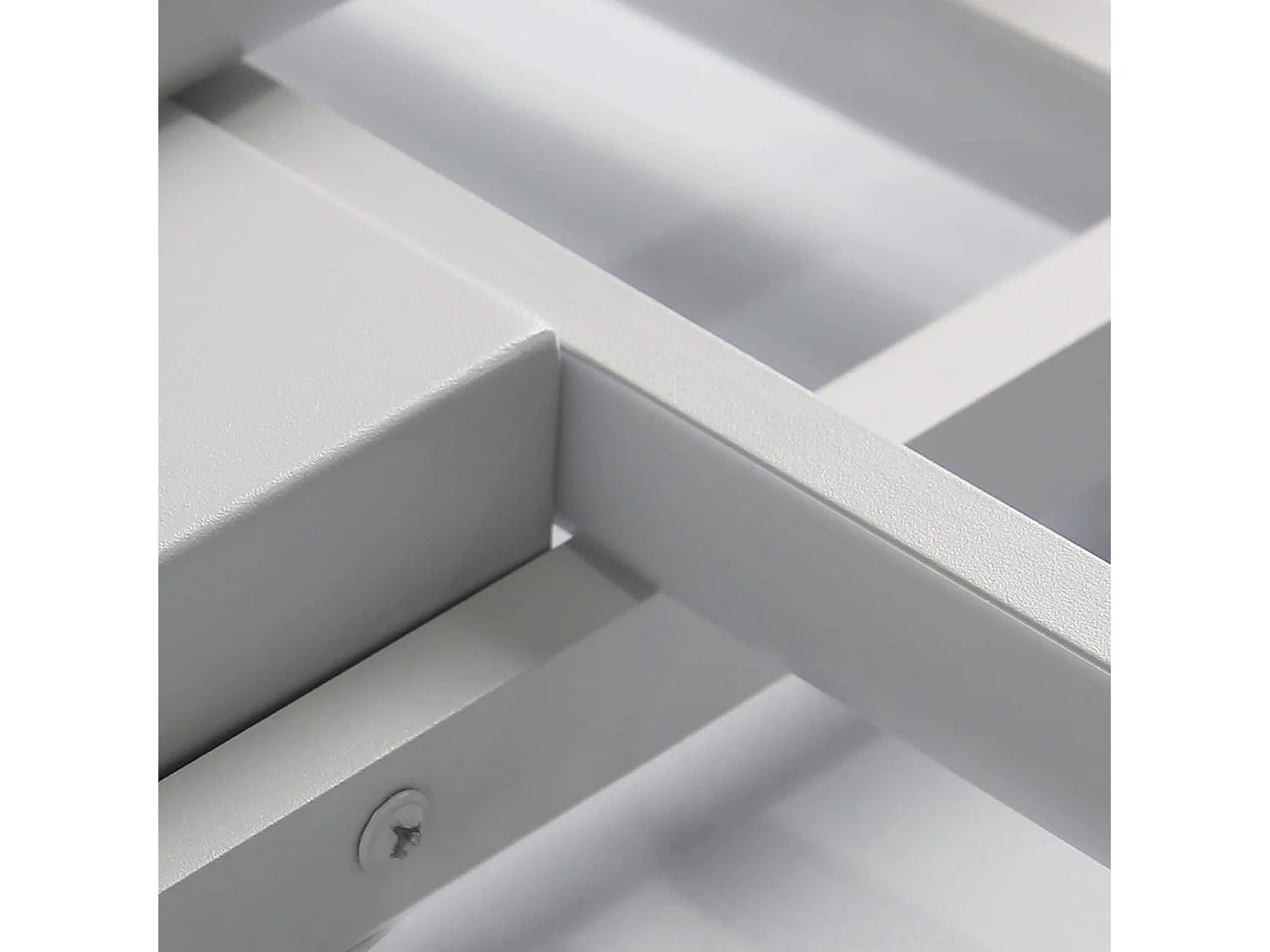 NETTLIFE LED Plafondlamp met Afstandsbediening Moderne Geometrische Plafondlamp Zwart Dimbaar