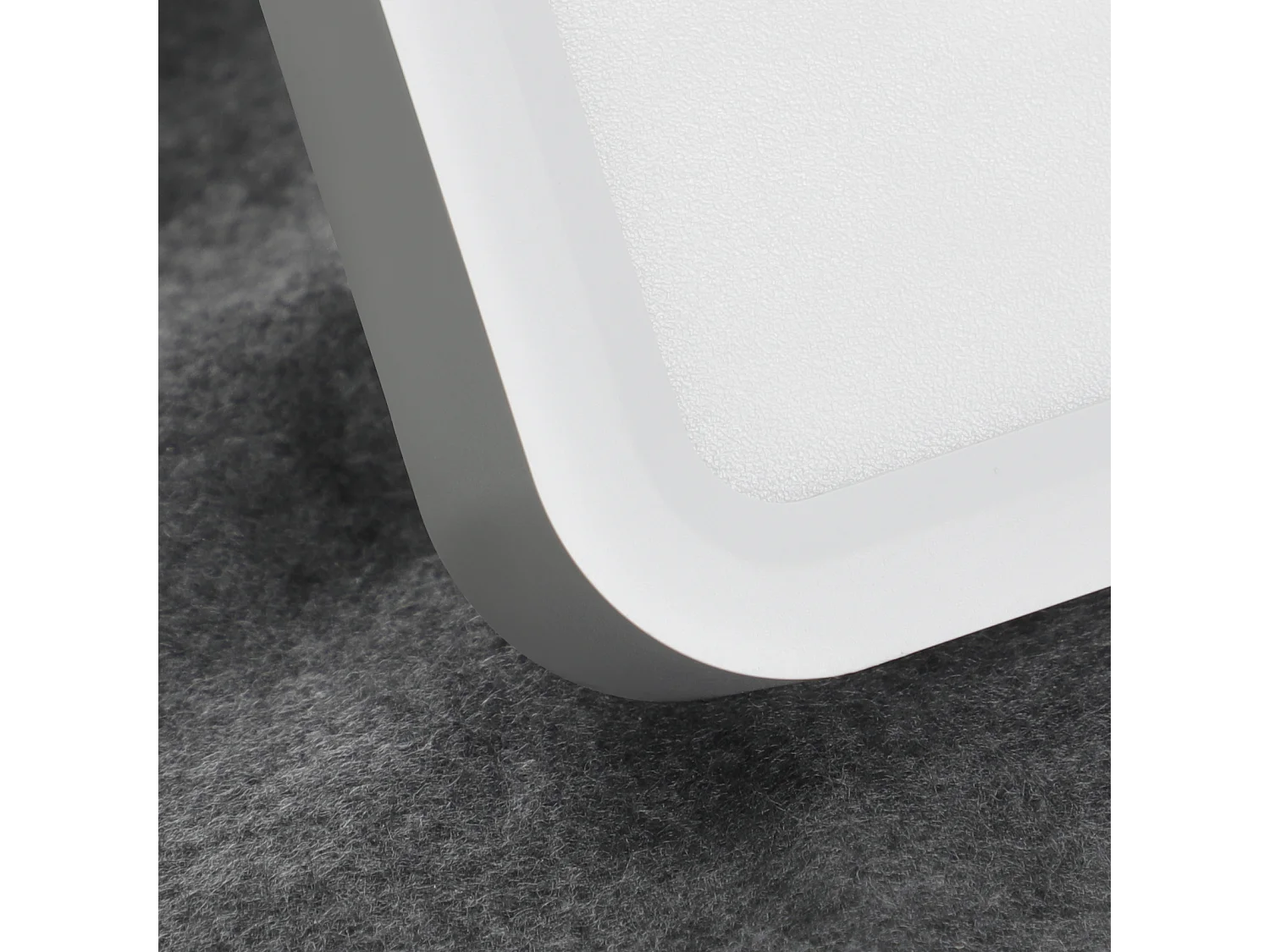 NETTLIFE Plafón LED Plano 23CM 3000 18W Cuadrado Dormitorio Blanco LED Integrado Permanentemente