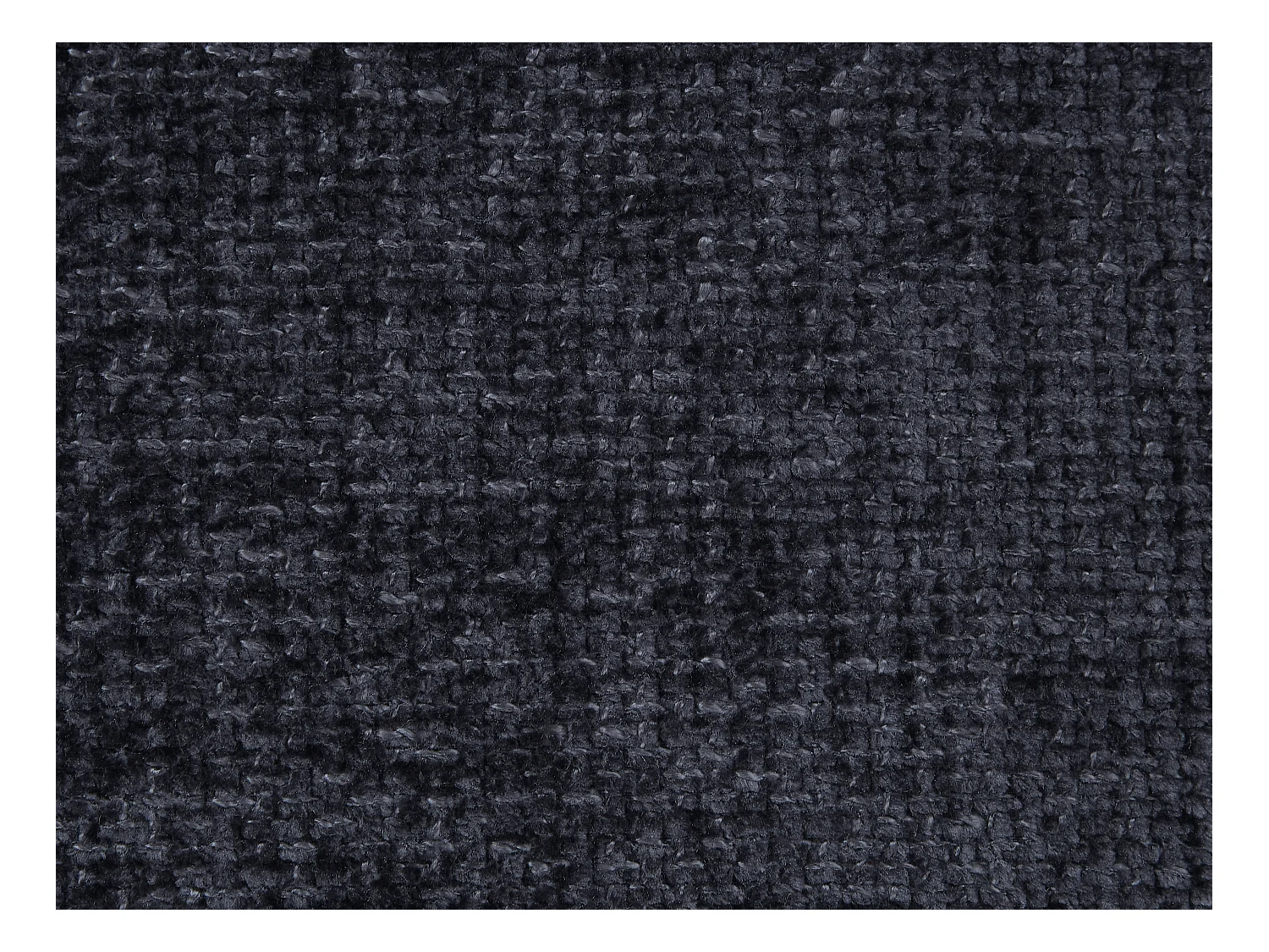 Juego de 6 sillas pivotantes con brazos de tela texturizada - Negro - MUSE de Maison Céphy