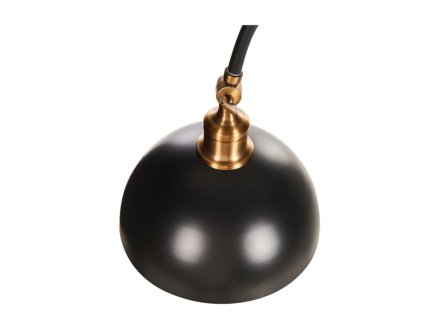 Lampada da pavimento LENNON Regolabile Metallo Nero