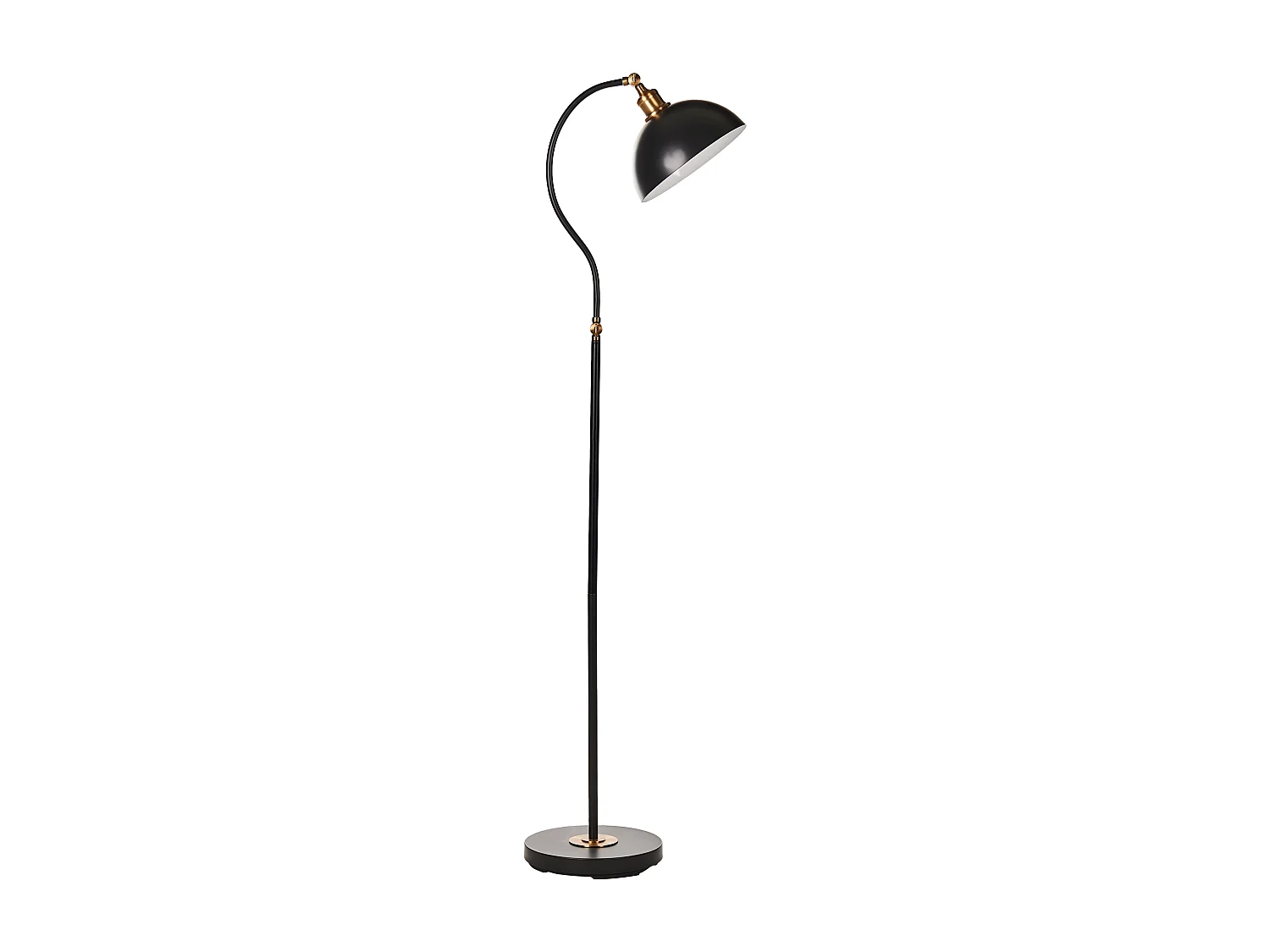 Lampadaire LENNON Réglable Métal Noir