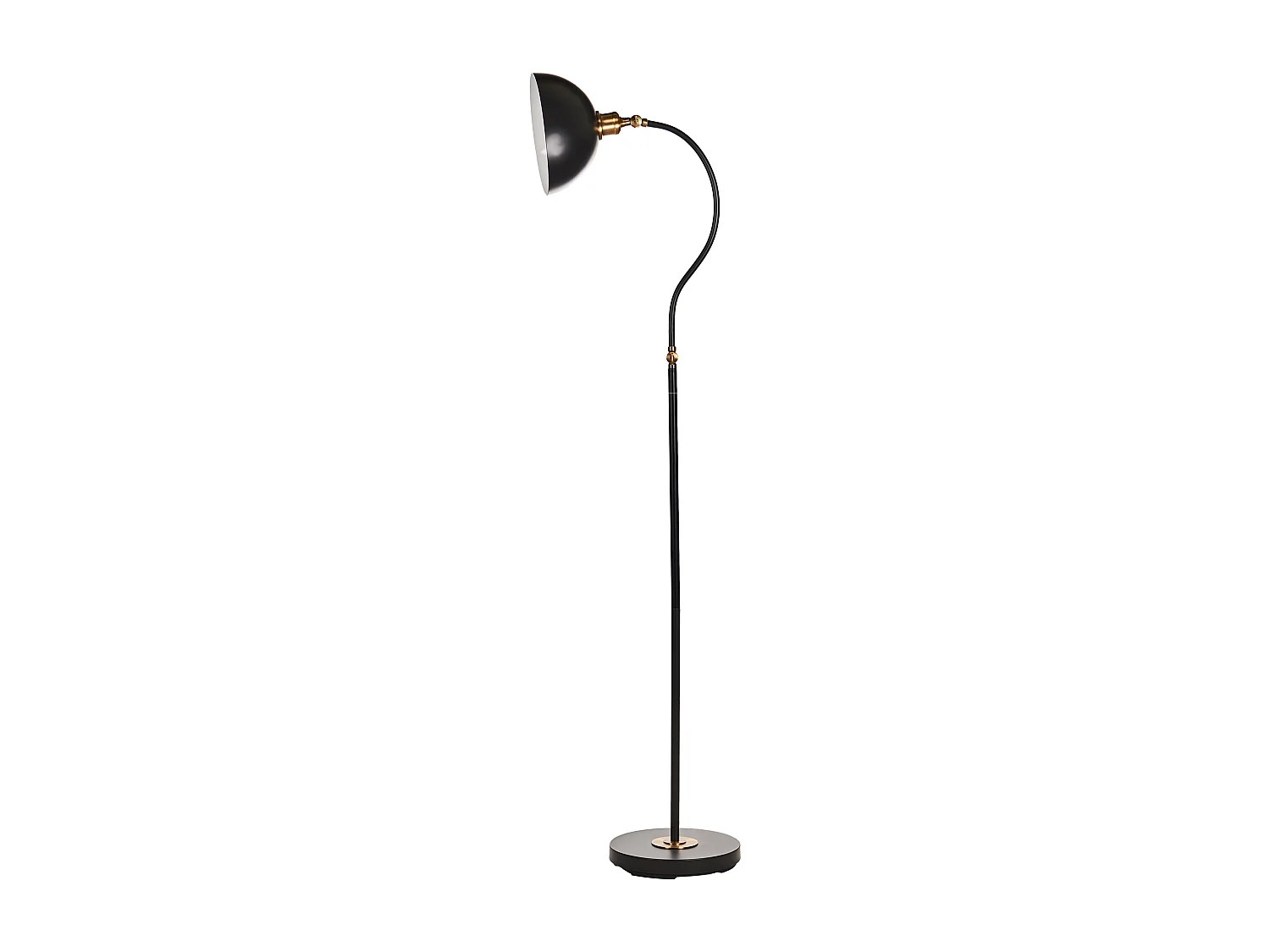 Lampadaire LENNON Réglable Métal Noir