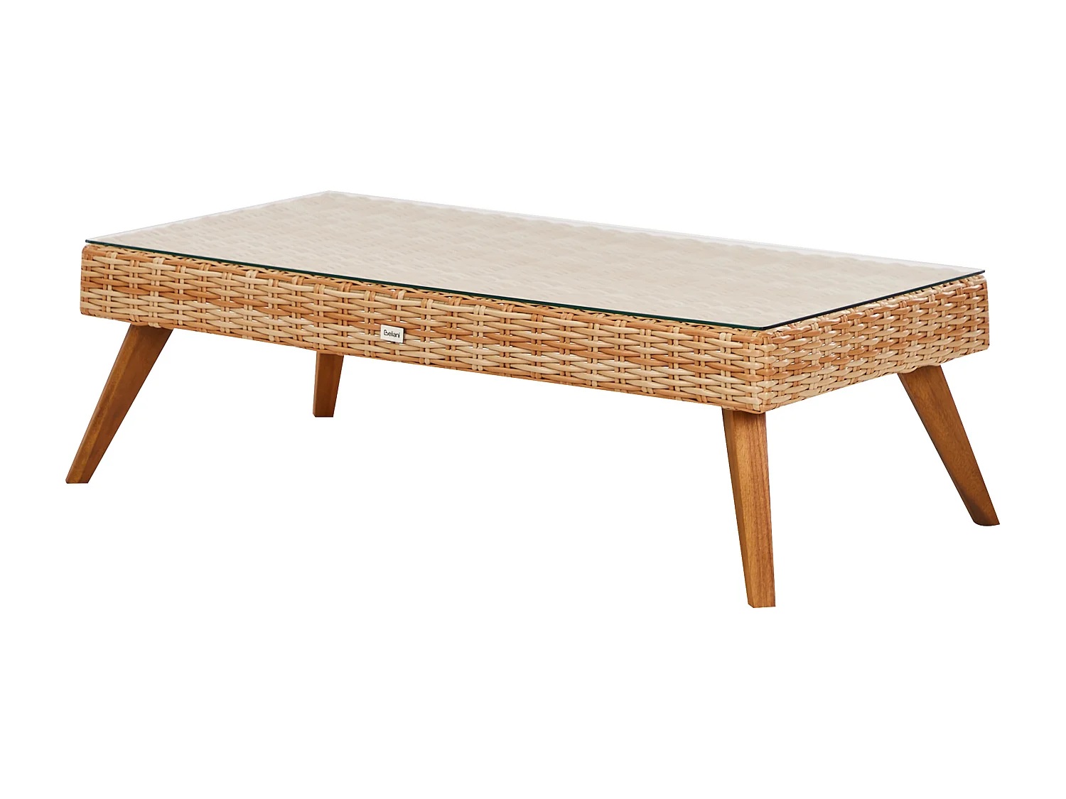 Ensemble de salon de jardin avec table 5 places VITTORIA XL Blanc cassé