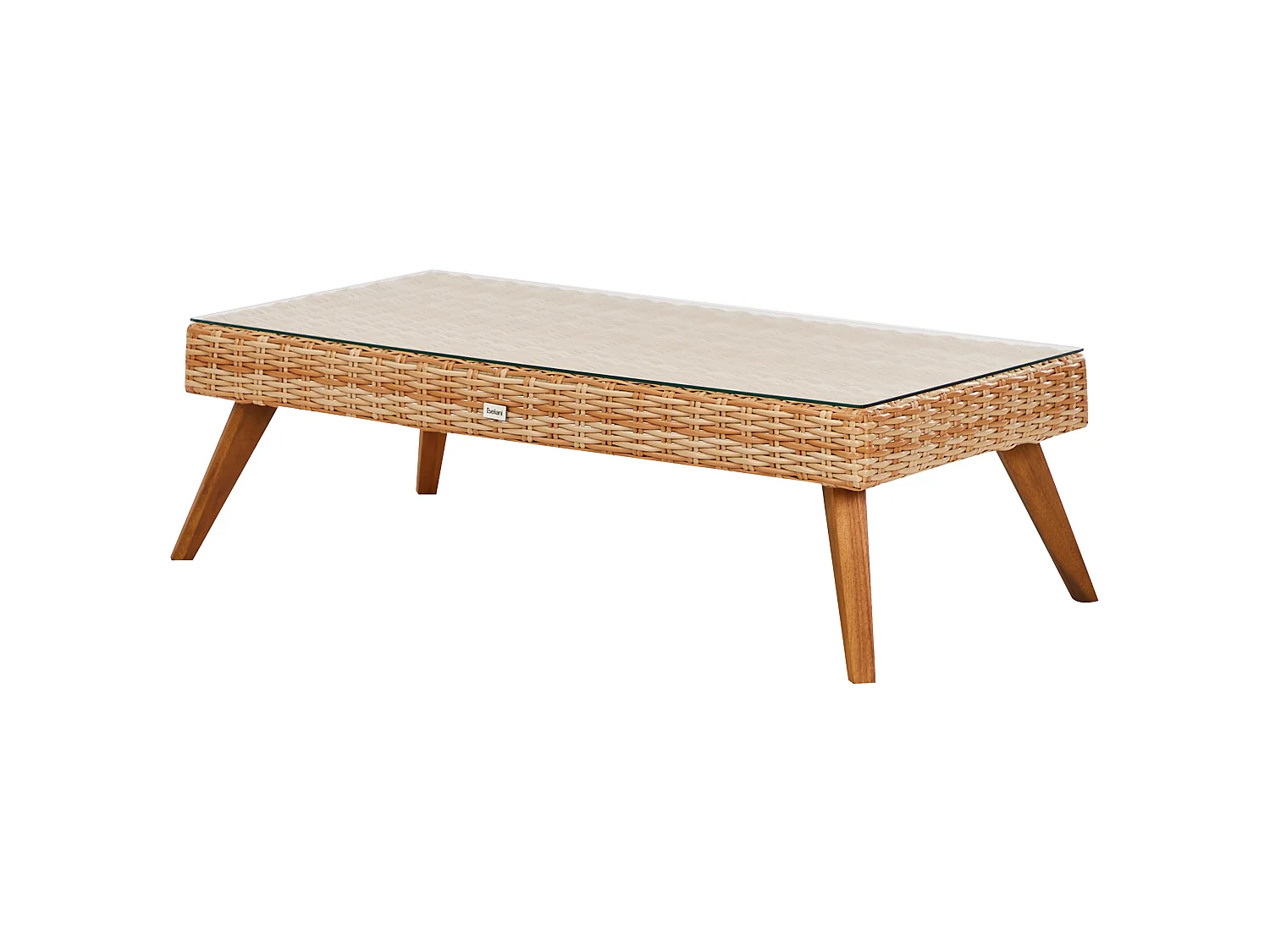 Ensemble de salon de jardin avec table 5 places VITTORIA XL Blanc cassé