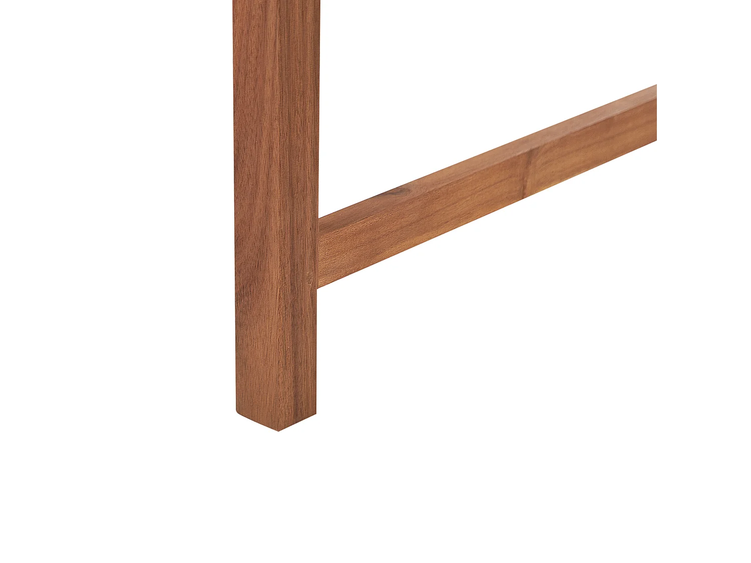 Banc avec coussin d'assise VIVARA 180 cm Bois d'acacia certifié Rouge foncé