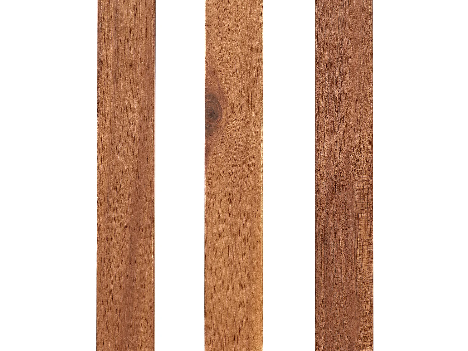 Banc avec coussin d'assise VIVARA 180 cm Bois d'acacia certifié Rouge foncé