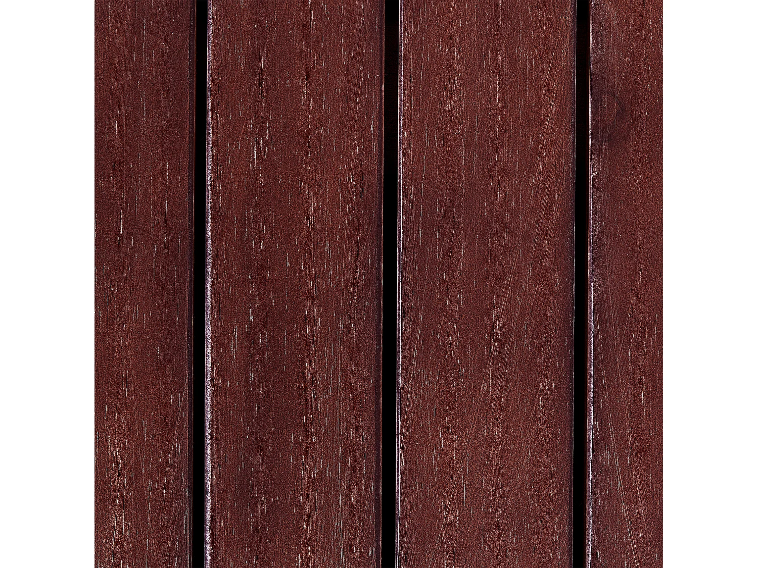 Gartenbank SOVANA 120 cm mit Stauraum Akazienholz Dunkelrot