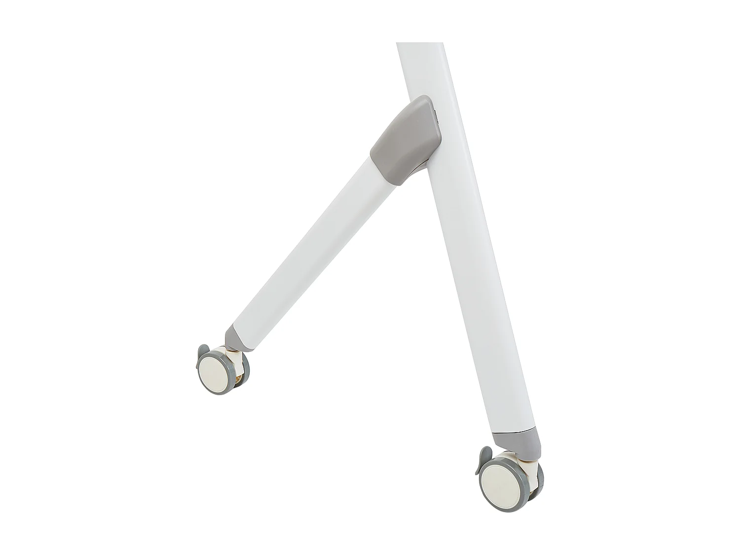 Inklapbaar bureau BENDI Lichtbruin 160 cm 60 cm met wielen