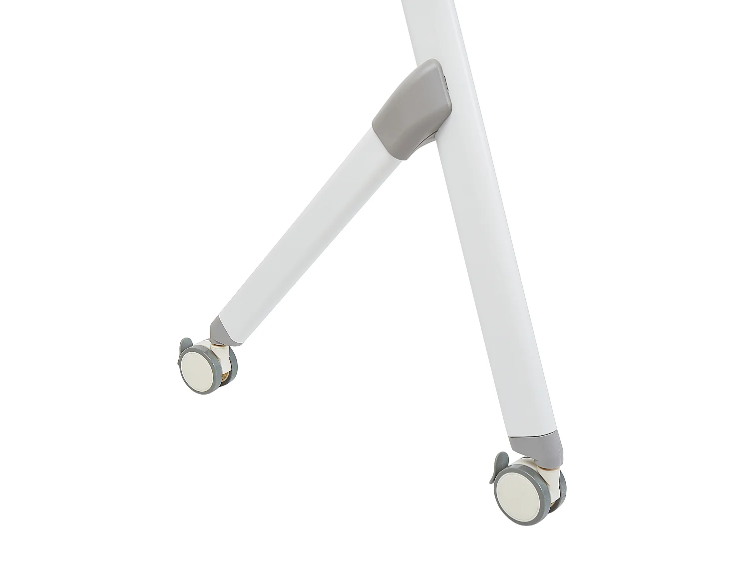 Zusammenklappbarer Schreibtisch BENDI Hellbraun 180 cm 60 cm mit Rädern