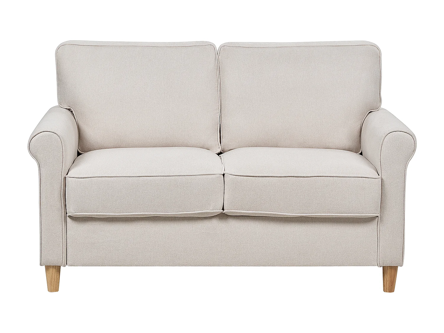 Sofa RONNEBY Stoff Beige 2-Sitzer