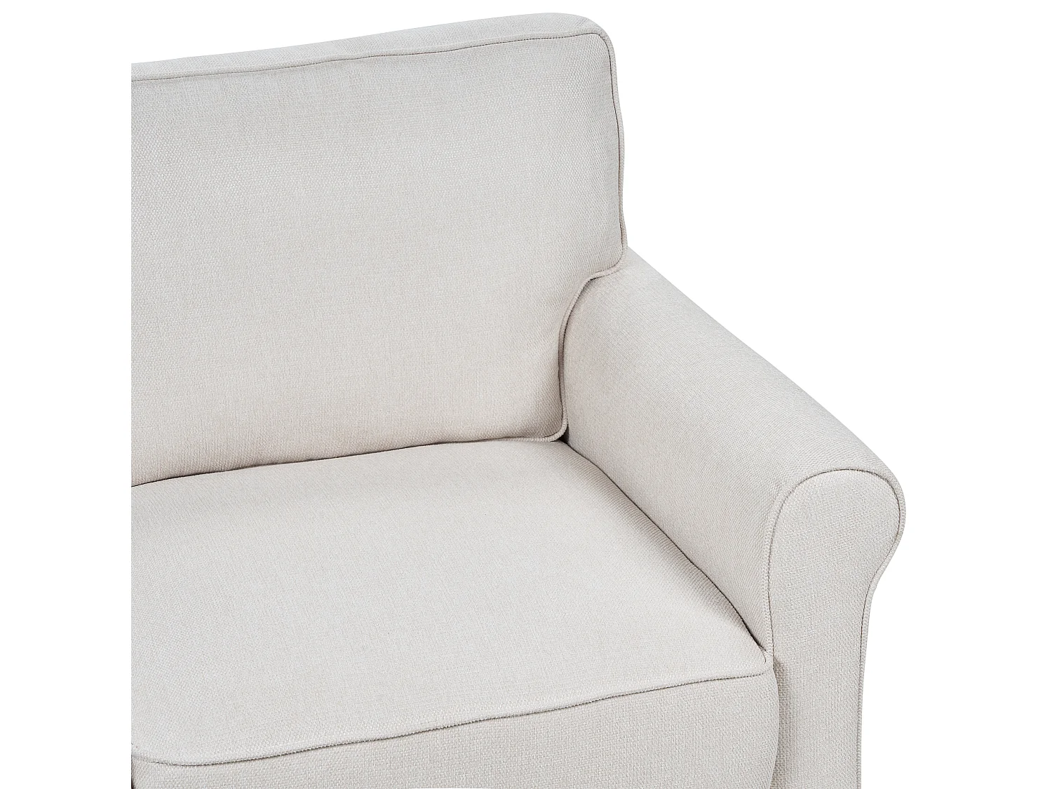 Sofa RONNEBY Stoff Beige 2-Sitzer