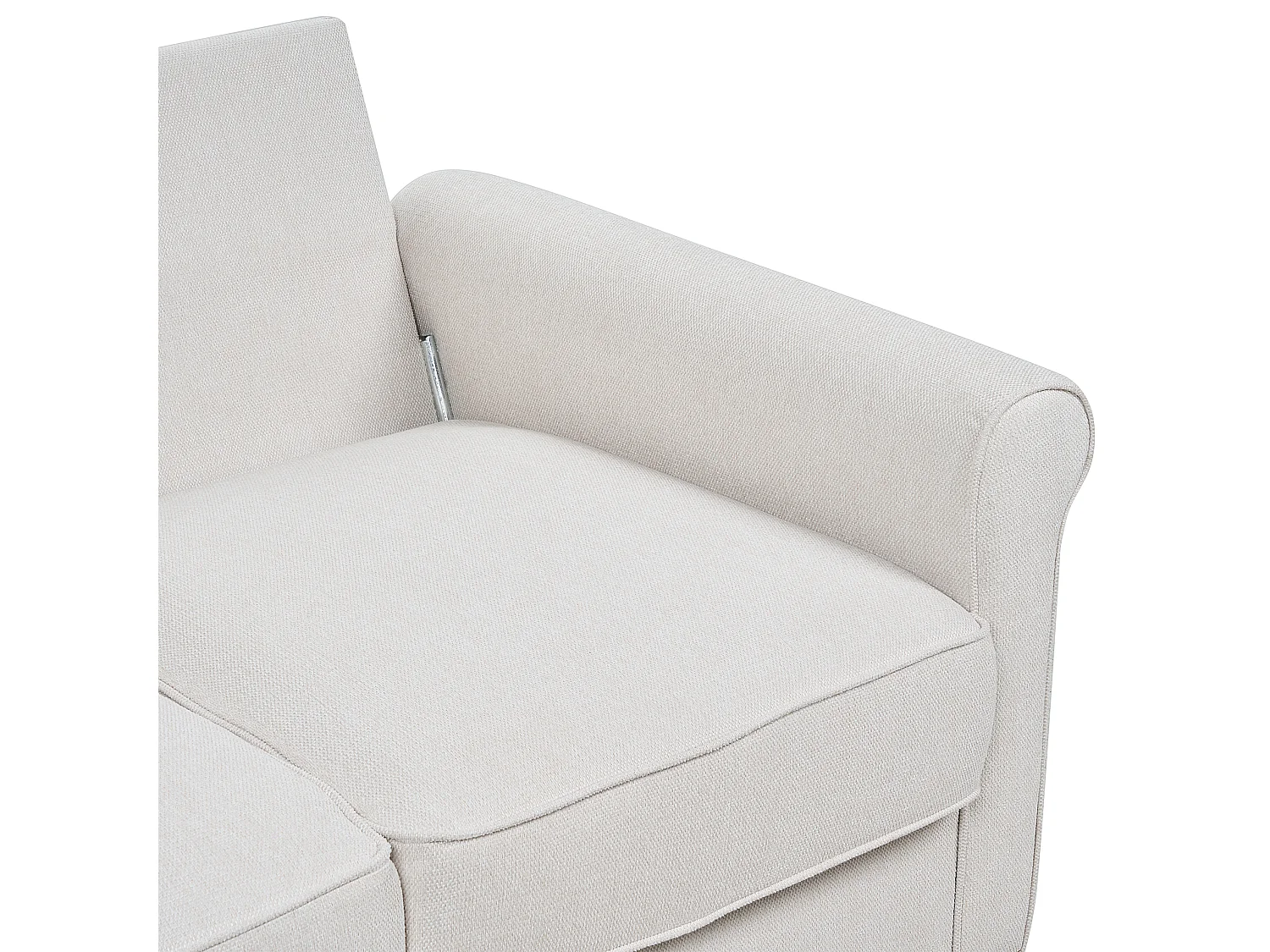 Sofa RONNEBY Stoff Beige 2-Sitzer