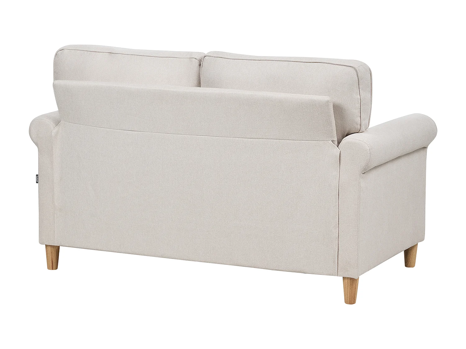 Sofá RONNEBY Tecido Creme 2 lugares