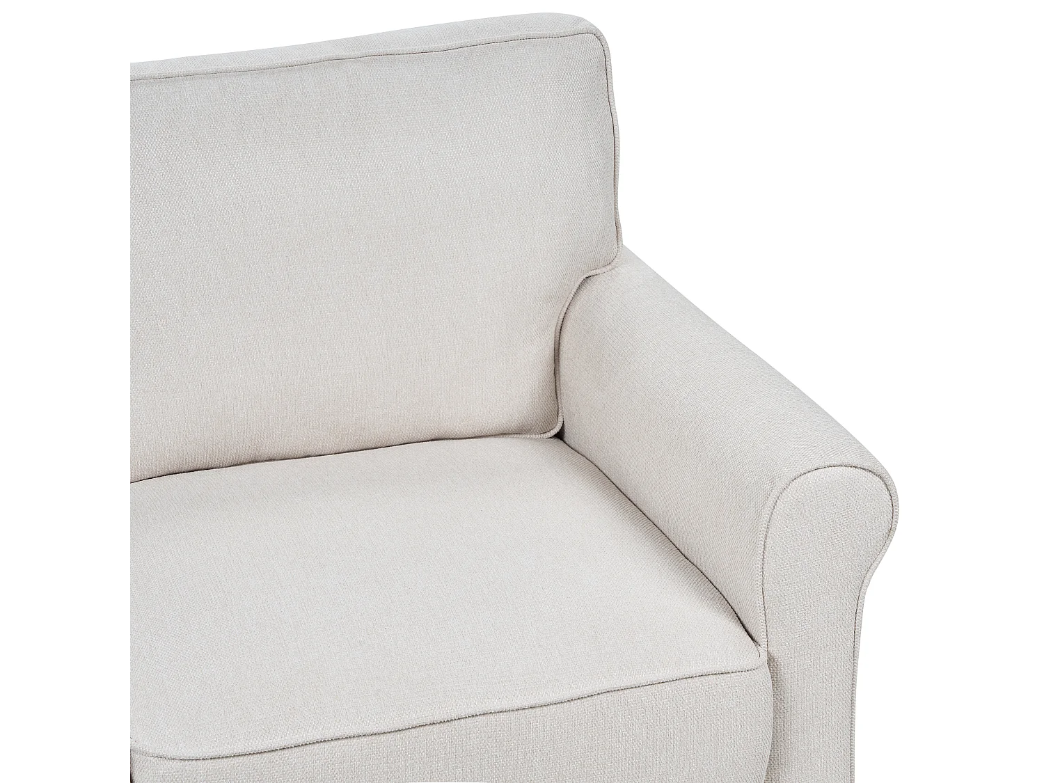 Sofá RONNEBY Tecido Creme 2 lugares