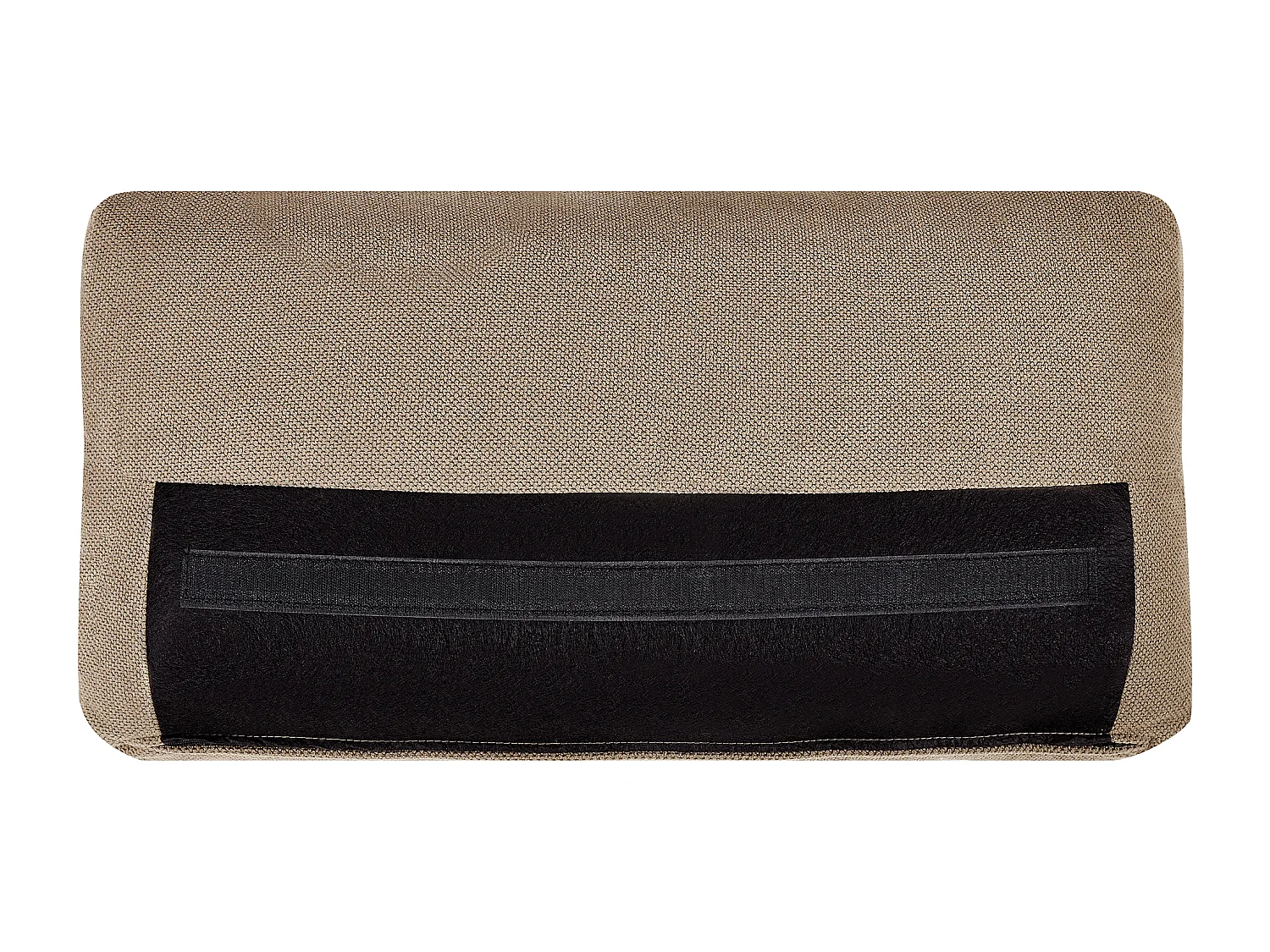 Canapé VESALA Tissu Marron clair 3 places