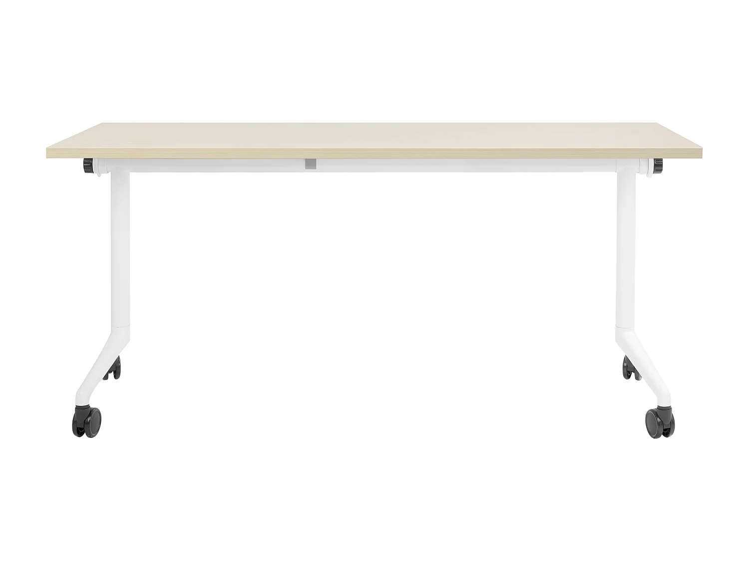 Składane biurko CAVI Jasnobrązowy 160 cm 60 cm Z kółkami