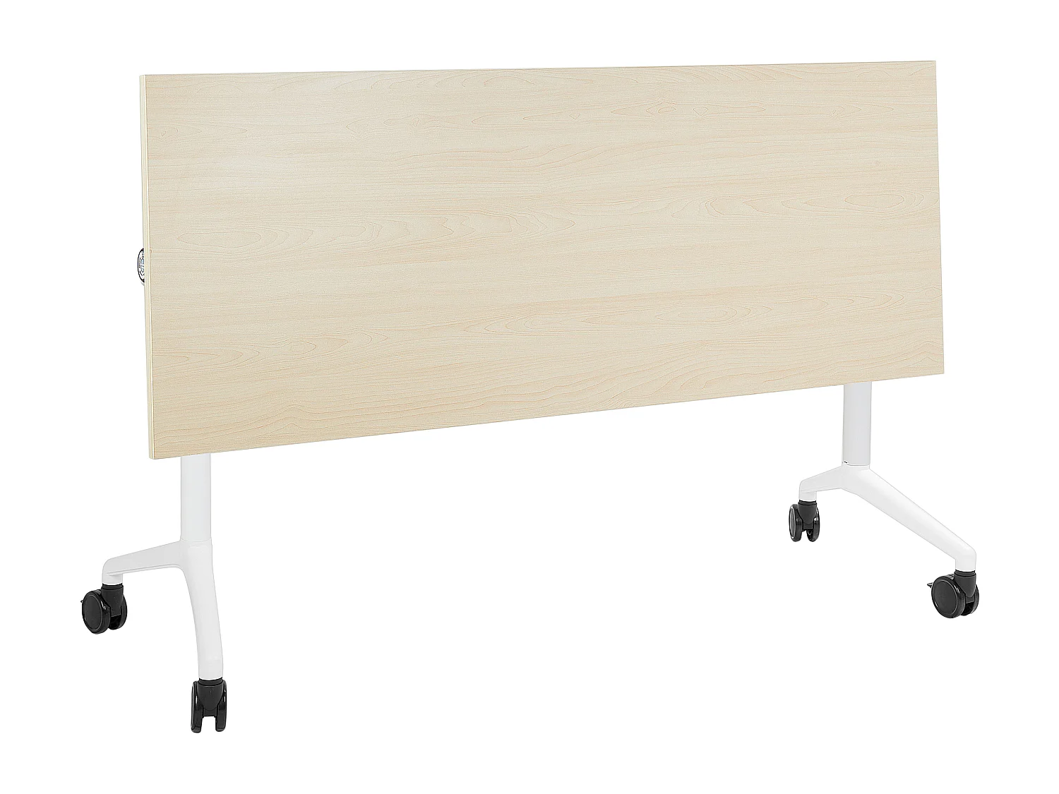 Składane biurko CAVI Jasnobrązowy 160 cm 60 cm Z kółkami