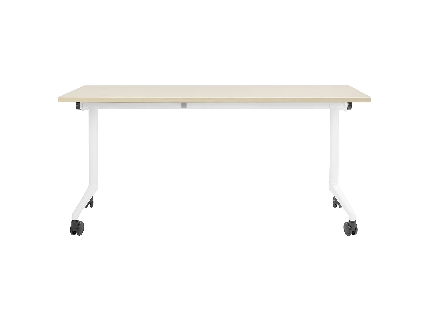 Inklapbaar bureau CAVI Lichtbruin 160 cm 60 cm met wielen