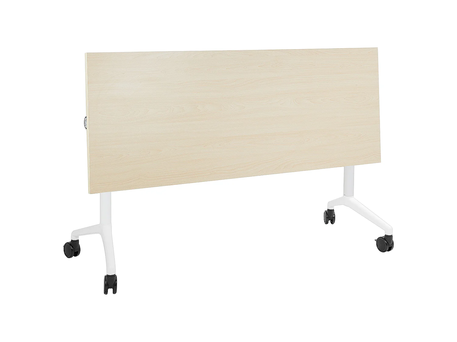 Inklapbaar bureau CAVI Lichtbruin 160 cm 60 cm met wielen
