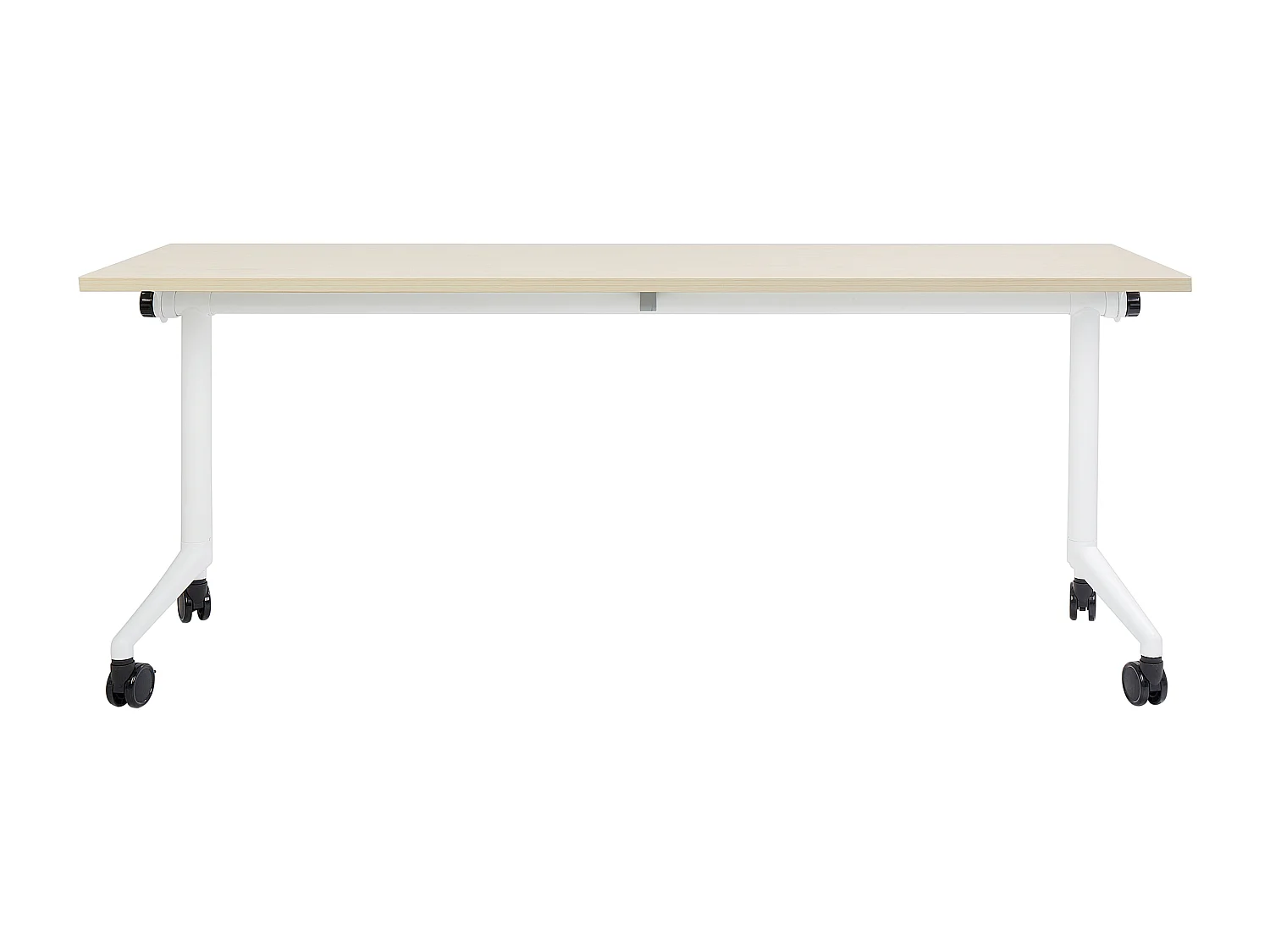 Inklapbaar bureau CAVI Lichtbruin 180 cm 60 cm met wielen