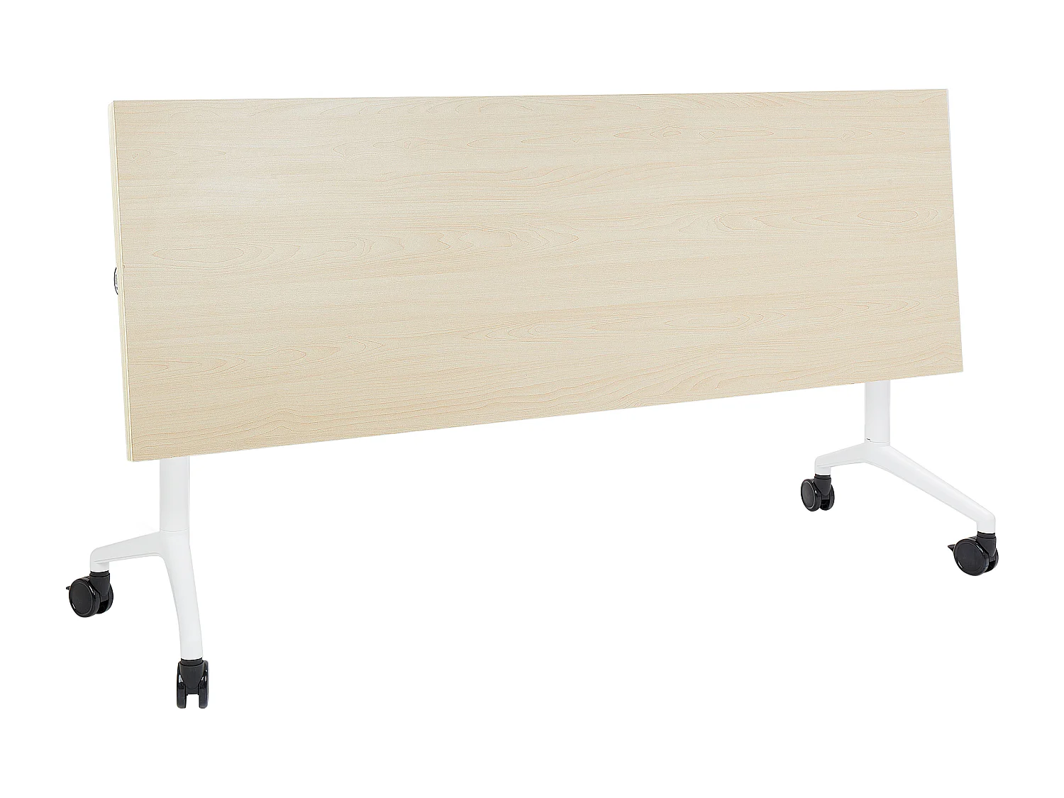 Inklapbaar bureau CAVI Lichtbruin 180 cm 60 cm met wielen