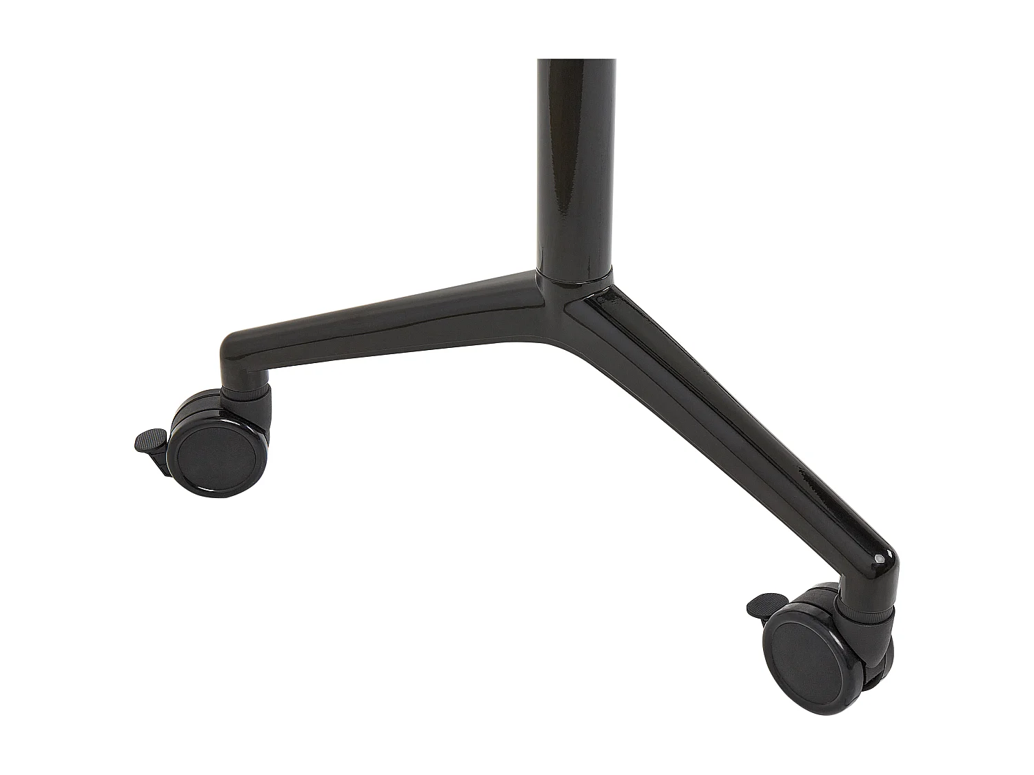 Bureau pliable CAVI Marron clair 160 cm 60 cm avec roues