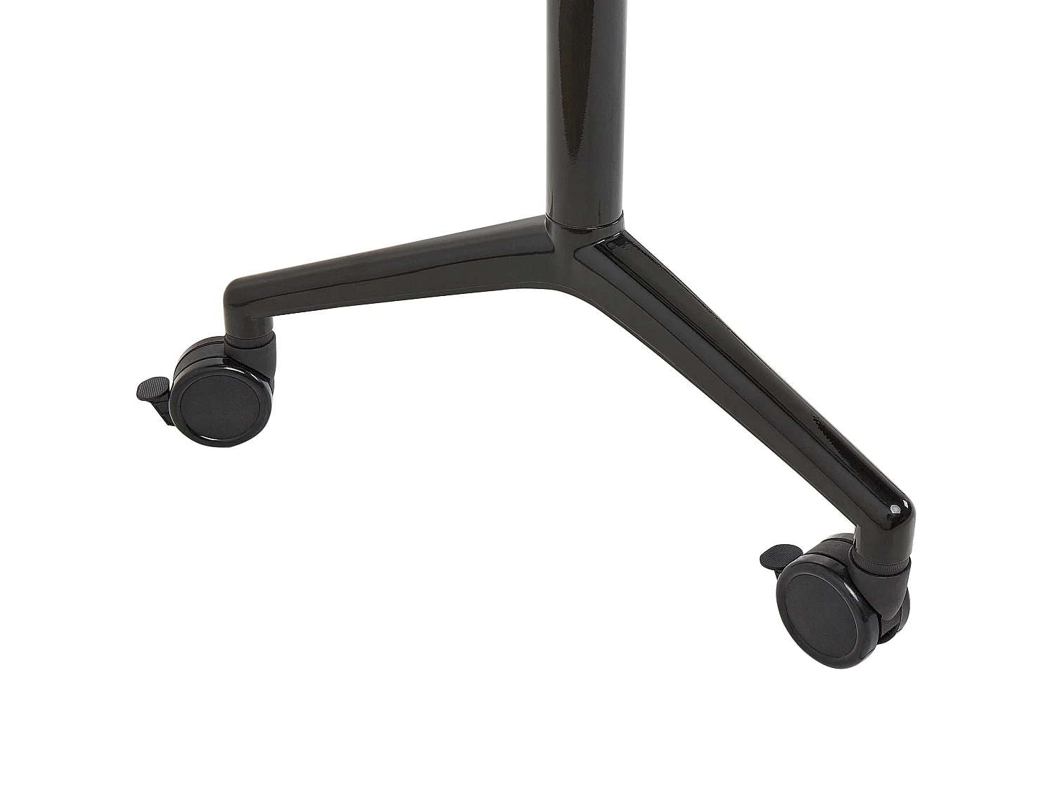 Bureau pliable CAVI Marron clair 160 cm 60 cm avec roues